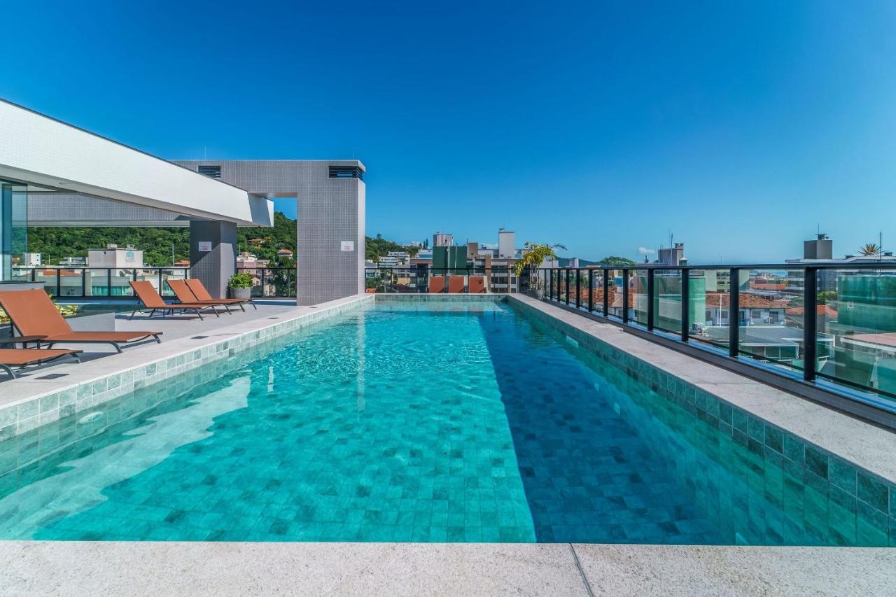 Adra 106 - Apartamento No Centro De Bombinhas - Rooftop Com Piscina E Academia - A Poucos Metros Da Praia - 외부 사진