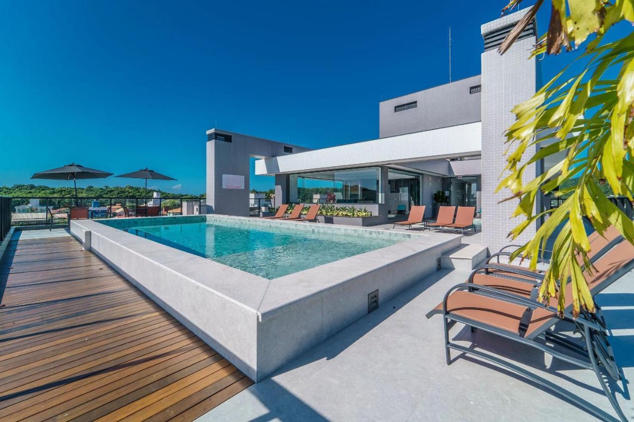 Adra 106 - Apartamento No Centro De Bombinhas - Rooftop Com Piscina E Academia - A Poucos Metros Da Praia - 외부 사진