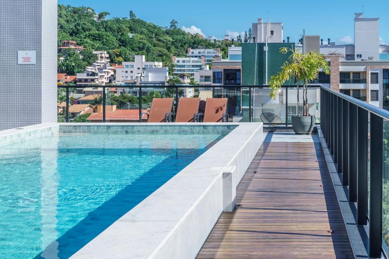 Adra 106 - Apartamento No Centro De Bombinhas - Rooftop Com Piscina E Academia - A Poucos Metros Da Praia - 외부 사진